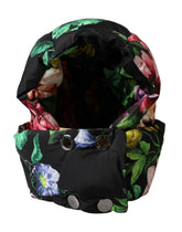 Dolce & Gabbana Black Floral Print Whole Head Wrap Hat -   -  Dolce & Gabbana.